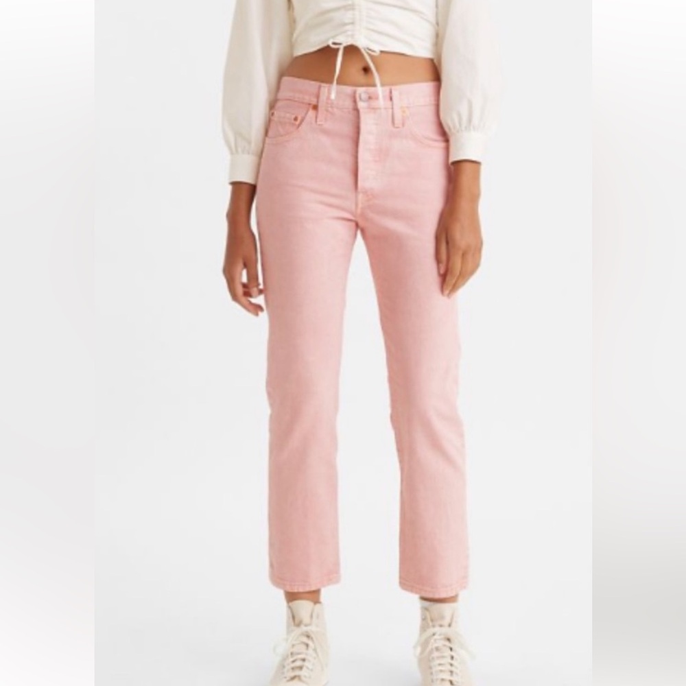 Levi's 501 Original Pink Jeans